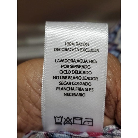 Beachlunchlounge Women's Multicolor Rayon Sleeveless Knee Length Dress Size XL - Picture 11 of 12